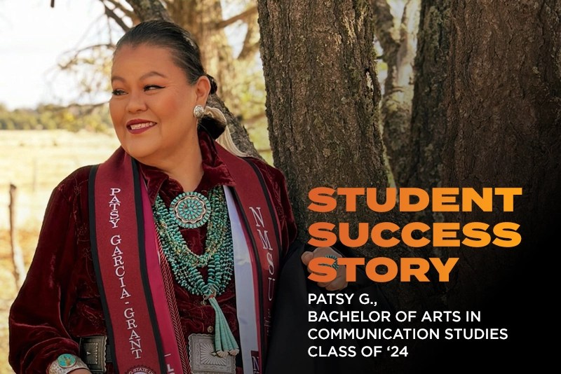 Student Success Story image of Patsy G., Class of 2024, NMSU Global Campus 