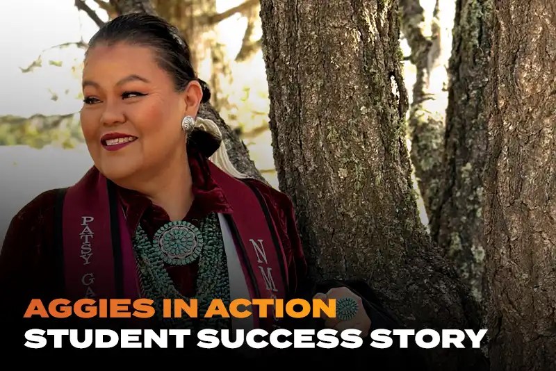 Student Success Story image of Patsy G., Class of 2024, NMSU Global Campus