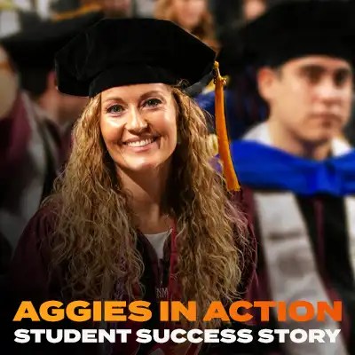 Student Success Story image of Raven A., DNP, Class of 2023, NMSU Global Campus