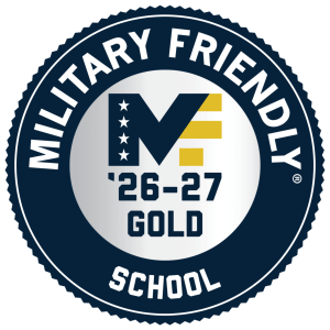 Military Friendly School 2026-2027 Gold logo
