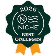 2026 Best Colleges badge - Niche